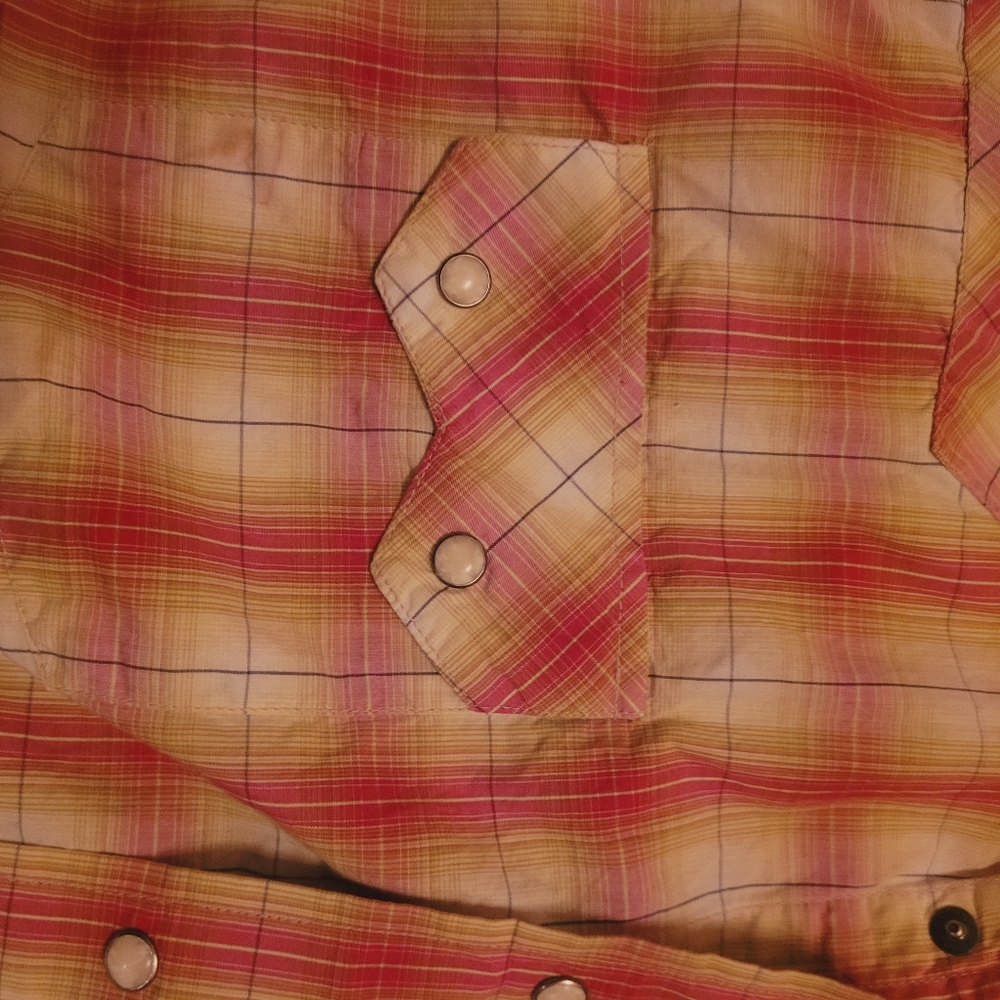 Large Cow boy button up shirt. - Picture 5 of 7